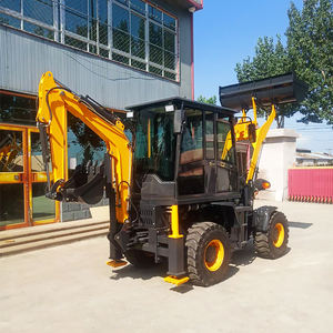 China Factory Direct Mini Diesel Backhoe <strong>Loader</strong> Excavator Core Including Engine Pump Earth Moving Machinery Wheel Mini <strong>Loader</strong> - Product Image 5