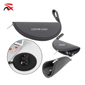 Benutzerdefiniertes Logo Neopren-Maus-Tragetasche Tragbare Reißverschluss-Aufbewahrungshülle Weiche Wasserdichte Tasche für Reisen und Täglichen Gebrauch - Product Image 1