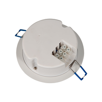 Plafonnier LED encastré IP20 avec batterie Li-Ion, lumière blanche froide, lampe de sécurité incendie