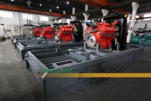 水冷式50Hz ATS三相550kvaディーゼル発電機（スウェーデン製エンジン搭載） - Product Image 3