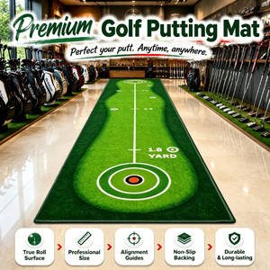 Tapis de <span class=keywords><strong>golf</strong></span> personnalisé en gros pour l'intérieur et l'extérieur, tapis de putting avec logo pour le practice, équipement d'entraînement de <span class=keywords><strong>golf</strong></span> - Product Image 1