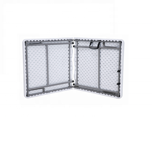 Mesas Plegables Rectángulo barato de alta calidad plegable Banquete Rectangular Fiesta Evento Jardín Camping Picnic Mesa plegable para la venta - Product Image 5