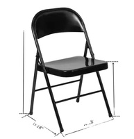Vente en gros de chaise de restaurant chaise en métal design relax chaise en métal pliante chaise en plastique en métal pour restaurant