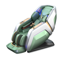 Fauteuil de massage de luxe 4D à pression d'air zéro gravité pour tout le corps, haute qualité 150W avec spa pour les pieds, modèle 2026
