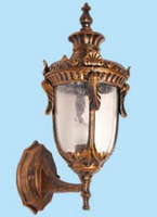 Applique murale extérieure LED rétro européenne, base en aluminium, douille E27, luminaire étanche pour jardin et patio