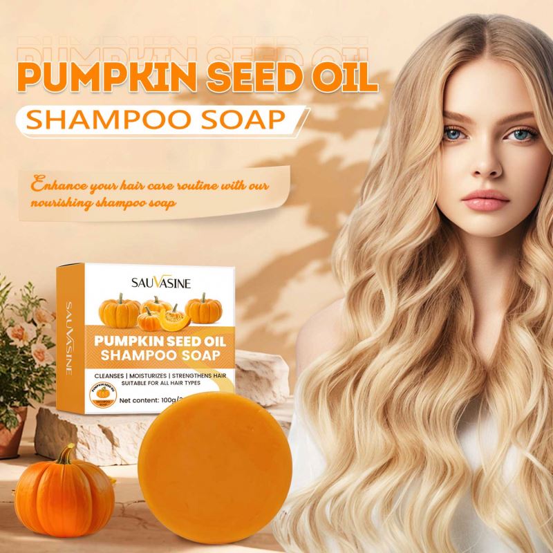Oil Soap Hair Care Lanthome Halloween Bath Supplies Condition Moisturize Clean Scalp Pumpkin Seed