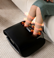 Appareil de massage des pieds 2-en-1 multifonctionnel avec chauffage, tapotement et pétrissage pour usage domestique – Direct Usine