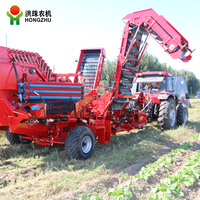 Moissonneuse-batteuse multifonctionnelle à faible bruit pour pommes de terre, carottes et maïs, haute performance, compatible avec tracteurs de 30 à 120 CV
