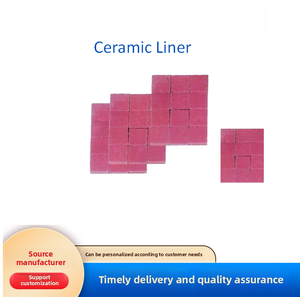 Placa de revestimiento de cerámica de alúmina de unión directa de alta temperatura para aspas de ventilador conductos de salida de molino protección contra el desgaste - Product Image 2
