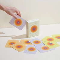 Cartes de tarot personnalisées avec des affirmations positives - Cartes de poker et cartes cadeaux durables et écologiques dans un emballage en boîte/sac