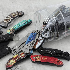 Hongrui 26 فولاذ مقاوم للصدأ EDC طباعة ثلاثية الأبعاد سكين نصل صغير قابل للطي تكتيكي قابل للتخصيص - Product Image 5