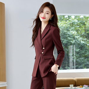<span class=keywords><strong>Blazer</strong></span> <span class=keywords><strong>Blu</strong></span> Navy Slim-Fit per Donne, Nuovo Completo Professionale da Ufficio per Manager, Receptionist di Hotel, Colloqui e Occasioni Formali - Product Image 5
