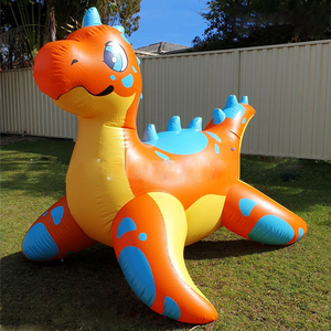 Grand matelas flottant publicitaire personnalisé en PVC, motif animaux de dessin animé (<span class=keywords><strong>Dragon</strong></span>, Licorne), pour parcs aquatiques - Product Image 5