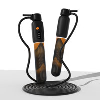 Corde à sauter électronique numérique en PVC avec compteur, roulement rotatif à 360°, réglable, OEM pour l'exercice et l'entraînement