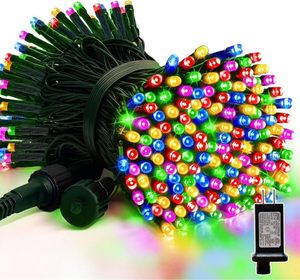 ไฟคริสต์มาส LED RGB เปลี่ยนสีได้อัจฉริยะ ควบคุมด้วยรีโมทและแอป กันน้ำ IP44 ปรับความสว่างได้ ใช้ได้ทั้งภายในและภายนอกอาคาร - Product Image 1