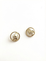 Bouton en alliage de zinc moulé sous pression, motif floral en relief, finition vieillie, strass, luxe délicat, 25mm 18mm, pour vêtements et chemisiers