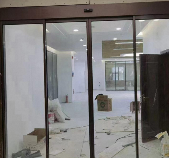 Auto Configuration Server Slide 150kg Automatic Sliding Door System DC Brushless Motorized Sliding Door ...