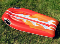 Planche de surf gonflable flottante pour piscine avec poignée, jouet aquatique pour la natation