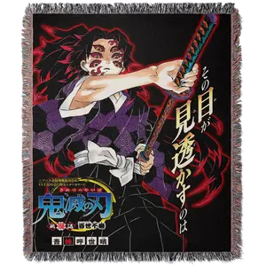 Manta Personalizada de Anime <span class=keywords><strong>Berserk</strong></span>, Tejida a Mano, para Fanáticos - Product Image 4