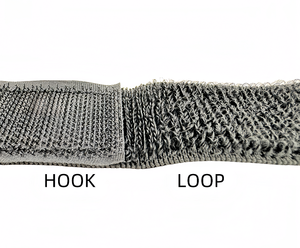 Aanpasbare Logo Omgekeerde Gesp Kabel Stropdas Elastische Kleefband Met Velcroes Tape - Product Image 3