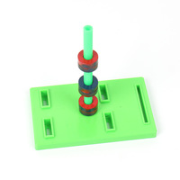 Kit Educativo de Demostración de Levitación Magnética Horizontal con Imán Circular para Explorar Campos Magnéticos y Polos