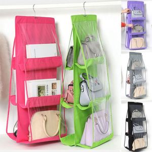 Organizador colgante para armario de 3 capas y 6 compartimentos, bolsa antipolvo para ropa interior, organizador multicapa para carpetas y calcetines - Product Image 3