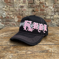 Nouvelles casquettes originales à broderie continue, casquettes de baseball en jean vieilli avec broderie 3D, Gorras, casquette à visière incurvée à 5 panneaux