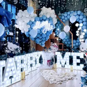 SRY Factory Hot-Selling Romantische Liebe Hochzeit besser zusammen Benutzer definierte LED Neonlicht Zeichen Buchstaben für Party Dekoration
