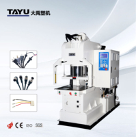 Máquina de Moldeo por Inyección Vertical Hidráulica TAYU TC-450 de Producción Propia, Componente de Bomba de Plástico ABS de Alta Calidad, 1 Año de Garantía