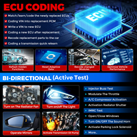 LAUNCH X431 Pro V5.0 Herramienta de Diagnóstico Automotriz, Sistema Completo, 30 Funciones de Reinicio, Codificación ECU, Escáner OBD2 Profesional