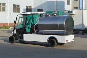Nuevo JointTech 1000L Motorizado Automático Vagón de alimentación de pantorrillas Tanque de leche de acero inoxidable 'Milk <span class=keywords><strong>Taxi</strong></span>' Equipo de alimentación 1 año - Product Image 3