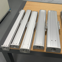 Módulo de movimiento con motor y rodamiento de husillo de bolas SDM75, carga útil de 15-25 kg, eje lineal compacto de aluminio a prueba de polvo para equipos de automatización CNC
