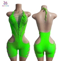Tenues de strip-teaseuse sexy personnalisées Elites, lingerie, vêtements de danse pour fêtes, vente en gros, tenues de danse exotiques de créateur, combinaison