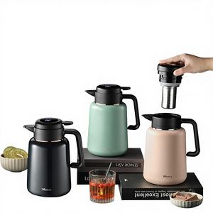 Théière isotherme Huaya en acier inoxydable 316, grande capacité, affichage de la température, design moderne et simple, indépendante - Product Image 1