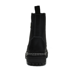 <span class=keywords><strong>Botas</strong></span> de Trabajo Estilo Martin para Hombre y <span class=keywords><strong>Mujer</strong></span>, <span class=keywords><strong>Botas</strong></span> de Seguridad con Plataforma Elevada, de Cuero, Altura Media, Acolchadas de Algodón, Cálidas - Product Image 3