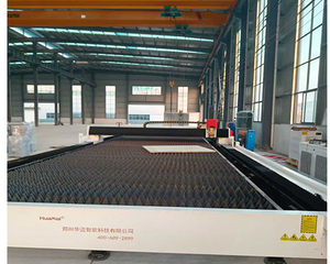Máquina de corte láser de fibra CNC Huamai con riel de suelo para chapa metálica, <span class=keywords><strong>planta</strong></span> de fabricación de elevadores <span class=keywords><strong>DWG</strong></span>, dúplex de alta resistencia - Product Image 4
