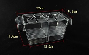 Caja de cría de aislamiento de peces de acuario para bebé Guppy - Product Image 5