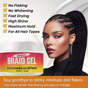 Gel Fijador para el Cabello Luxfume OEM, Fórmula Extra Fuerte Antiencrespamiento, Sin Residuos Blancos, Acabado Sin Escamas - Product Image 3