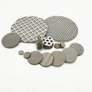 Sintered Metal Filter Elements Perforated Metal Mesh Filters