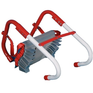 EN131 Échelle de secours <span class=keywords><strong>pliante</strong></span> <span class=keywords><strong>4m</strong></span> 13ft Conception moderne d'urgence à deux étages avec 12 marches - Product Image 1