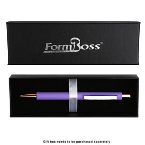 Nuevo Bolígrafo Promocional de Metal Color Oro Rosa con Goma Suave Mate, Estilo de Presión Novedoso, 1.0 mm, Logotipo Personalizado Impreso, Regalos - Product Image 3