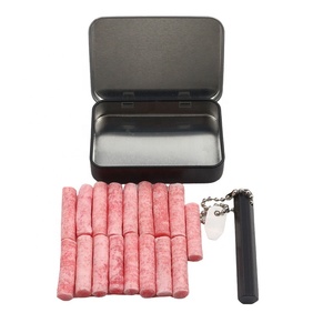 Bushcraft Kit d'incendie de camping d'urgence Hexagon Ferro Rod Grattoir en céramique Allume-feu avec bouchons d'incendie - Product Image 4