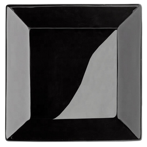 <span class=keywords><strong>Lot</strong></span> de vaisselle en céramique grès <span class=keywords><strong>noir</strong></span> <span class=keywords><strong>mat</strong></span> carré pour restaurant, assiettes, bols et soucoupes – Vente chaude - Product Image 2