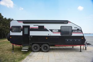 Autocaravana <span class=keywords><strong>de</strong></span> Lujo Todoterreno, Casa Rodante con Estándar Australiano, Remolque <span class=keywords><strong>para</strong></span> Campistas, Equipada con Sistema <span class=keywords><strong>de</strong></span> Entretenimiento - Product Image 2