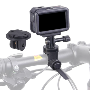 Base de manillar de bicicleta a <span class=keywords><strong>precio</strong></span> de fábrica, adaptador de transferencia de faros, soporte de extensión para Gopro/<span class=keywords><strong>DJI</strong></span> <span class=keywords><strong>Action</strong></span> 5 Pro 4 3/Garmin - Product Image 2