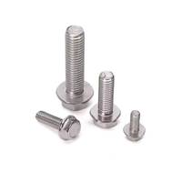 Outils de quincaillerie Steeltreks, fixations, boulons, nouvelle vente en gros d'usine, vis à tête hexagonale DIN6921, bride avec filetage complet, boulons