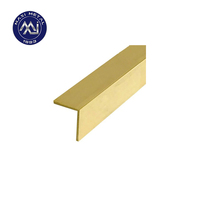 Barre en laiton Hpb59-1 Taille personnalisée Barre d'angle en L en laiton
