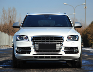ฝาครอบไฟตัดหมอกคุณภาพสูง PNB รุ่นใหม่ ปี 2013-2018 สำหรับ Audi Q5 กันชนหน้า สีดำลายเส้น ติดตั้งง่ายแบบคลิปออน ระบบช่วยจอด - Product Image 5