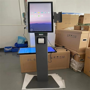 Sistem POS Terminal Makanan Cepat layar sentuh otomatis Kios layanan bayar Restoran 21.5 "-sistem POS penjualan kasir - Product Image 1