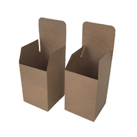 Cajas de Cartón Plegables Personalizadas, Creativas y Elaboradas, Cajas de Regalo Cuadradas de Cartón Kraft Marrón